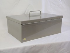 Cash Box Steel Locking with Cash Tray–Excellent Condition!