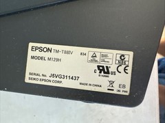 2 EpsonThermal Receipt Printers 1 Model M129H And 1 Model M244A READ