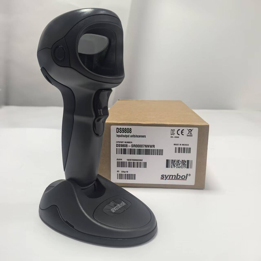 Symbol Original DS9808-SR00007NNWR 1/2D Image Handheld Barcode Scanner w/Cable
