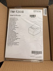 Epson TM-T20III Direct Thermal Printer – Monochrome – Portable – Receipt…