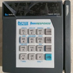 VeriFone Tranz 330 Credit Card Terminal With Ac Adapter and Ethernet