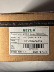NETUM NT-1228BL Wireless 2D Barcode Scanner Bluetooth QR Reader + USB Cable