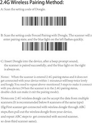 Bluetooth Wireless Barcode Scanner with Auto-Sensing Stand for Quick Scanning