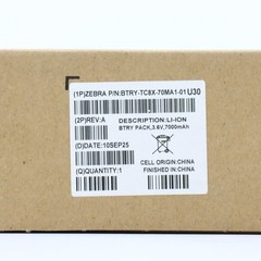 Zebra TC8X TC80/TC83 TC8000/TC8300 BTRY-TC8X-70MA1 OEM Original Battery – NEW