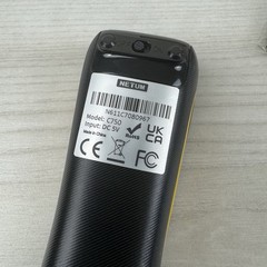 NETUM 2D Wireless Barcode Scanner Bluetooth USB 2.4G Yellow for POS Inventory
