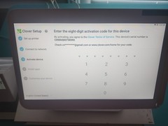Clover POS Cash Register System – Touchscreen Display + Card Reader