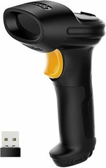 Inateck Wireless Barcode Scanner Reader 2.4GHz+USB Auto Induction w Free Stand