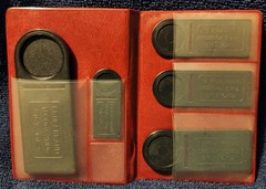Fisch Wallets #1, 2, 3, 4, 5 Verify Genuine Gold Coins Detect Fakes Great Cond
