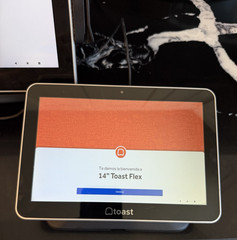 Toast System – Toast Flex POS Screen + Customer Screen, Printer And Tap