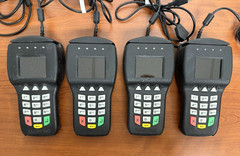 Lot of 4 MagTek DynaPro 30056013 PIN Pad Credit Card Reader w/ Power Cable