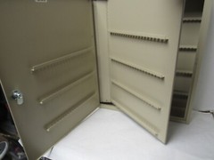 MMF industries 300 key metal storage box W41J