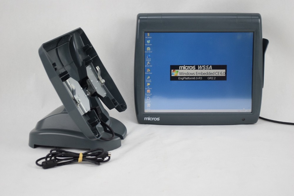 Micros WorkStation 5A Point of Sale System With Stand