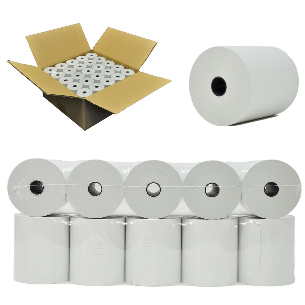 3 1/8″ X 230′ THERMAL RECEIPT PAPER 50 ROLLS STAR TSP100 (55 GSM REGISTER TAPE)