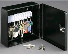 Security Steel Safe Box , Mountable with Key Lock and Tray, NEW