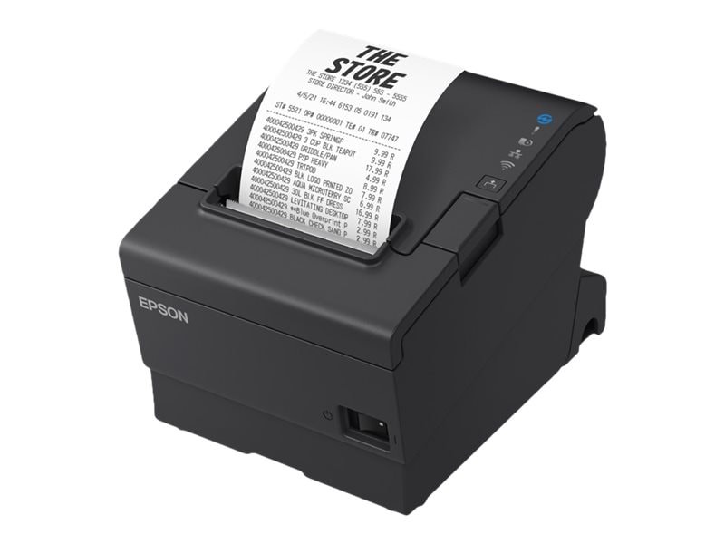 EPSON, TM-T88VII-012, THERMAL RECEIPT PRINTER WITH AUTOCUTTER, EPSON BLACK, S01,