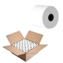 2-1/4 x 230′ 1-Ply Thermal Paper (50 Rolls) BPA Free Cash Register Tape for S…