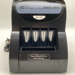 Royal Sovereign Quick Sort Coin Sorter Counter Machine QS-1AC Tested Extras