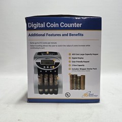 Royal Sovereign FS-2D Electric Coin Sorter – Digital Display Fast Sort