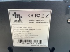 EOM-200 – POS Thermal Receipt Printer – 80mm -Lot of 3- JUA1320