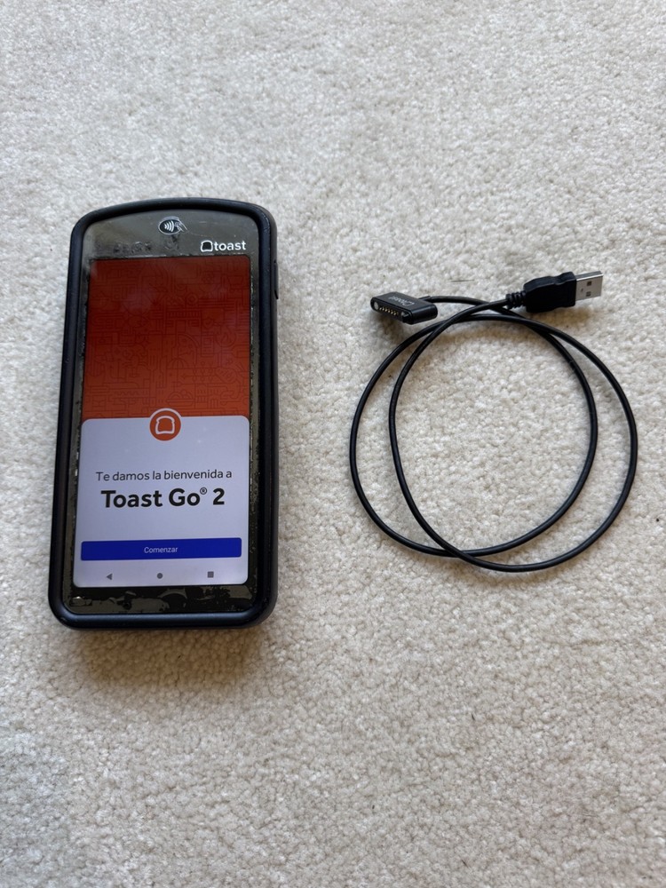 Toast Go 2 Handheld POS Tablet Mobile Device TG200 w/ USB-A Charger -FREE SHIP