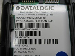 Datalogic Memor 10 Mobile Computer 944350004 Android 8.1 with Battery