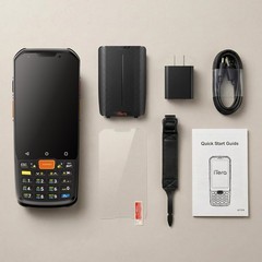 Android 13 Barcode Scanner PDA P300 HS7 4″ Touchscreen IP66 Rugged