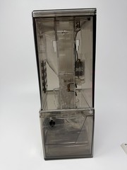 Clear Plastic Payphone Coin Bank Motorized Sorter Telephone Novelty Model 3124