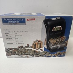 RollMaster CLXX Professional Grade Digital Coin Sorter # 7500