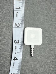 Square Reader Mobile Credit Card Reader for iPhone Android White
