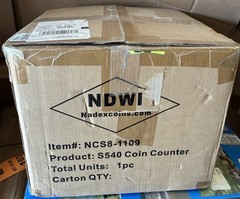 Nadex S540 Pro | Coin Counter, Sorter, and Wrapper | Up to 300 Coins Per Min