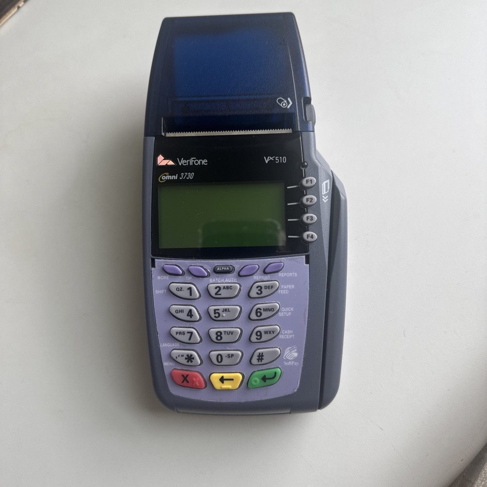 Verifone vx510 Omni3730 Payment Terminal PARTS ONLY, charger NOT included!