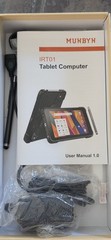 MUNBYN Rugged Android Tablet Scanner IRT01, 8-inch Tablet Android 10
