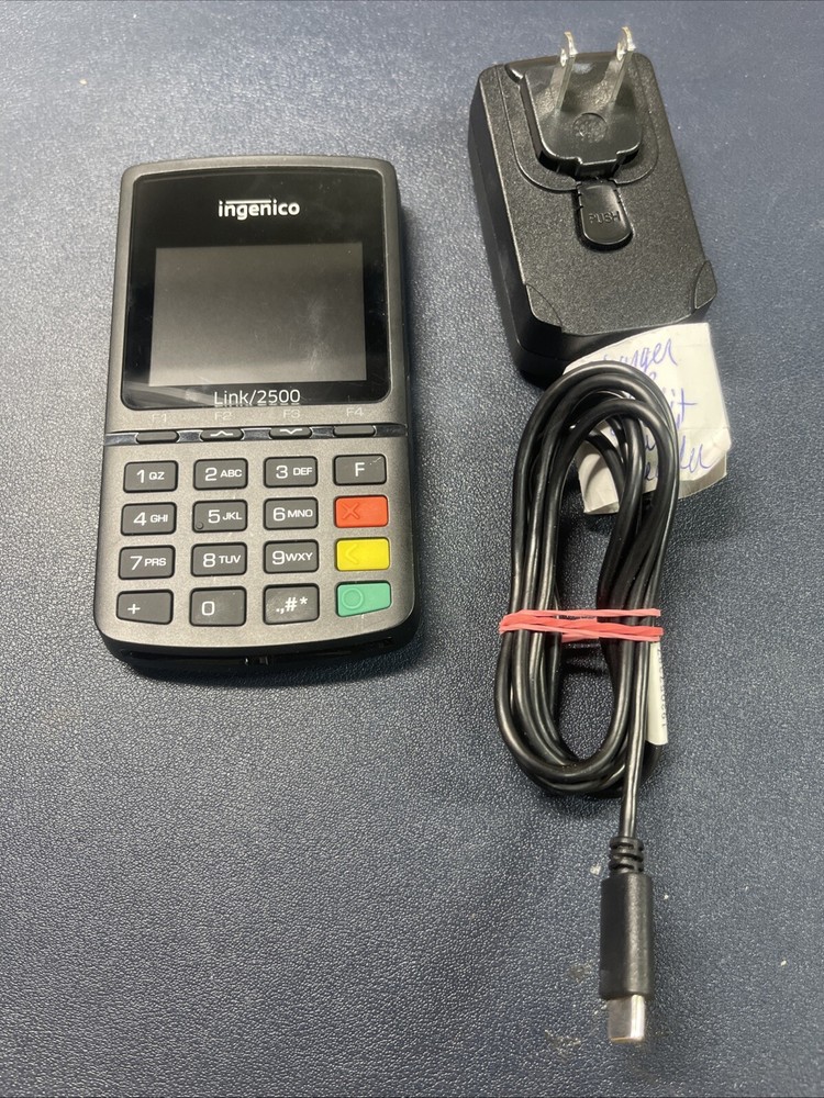 Ingenico Link 2500 Credit Card Processing Reader For Parts or Not Working