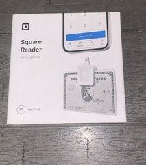 H6 NOB Square CARD Reader for magstripe (with Lightning connector) SKU-0523