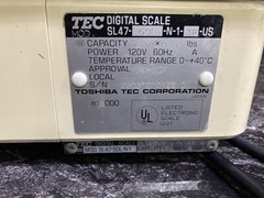 Toshiba TEC SL-47-50L Scale for TEC MA-1650 MA-1600 Cash Registers