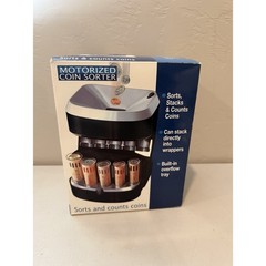 Magnif Motorized Electric Coin Sorter Automatic Sort Battery Powered
