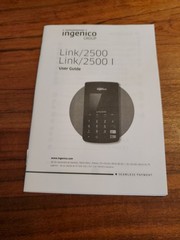 Ingenico LINK/2500 (Worldpay) Payment Terminal PMF30912010U LIN25BX-128+256CL