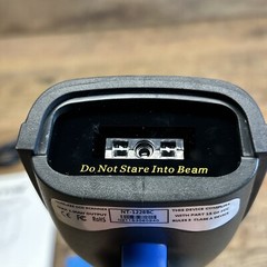 NETUM NT-1228BC Black Handheld 2.4G Wireless Bluetooth CCD 1D Barcode Scanner