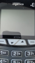 Ingenico iCT250 Credit Card Terminal Reader ICT250-11T1879A AC With Adapter