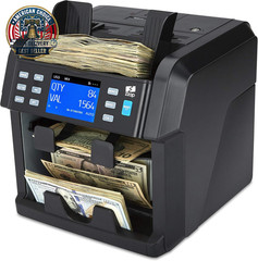NC70 Mixed Denomination Bill Counter/2 Pocket Sorter/Counterfeit Detector – Mone