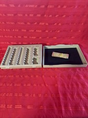 Nadex Coin Counter Handling Tray With Lid 6 Compartment Coin Sorter Teller Cashi