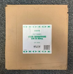 DIMES Coin Wrappers on a Roll (2000 Count) Flat Perforated – PM Company 54032