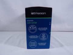 EMERSON 4 BARREL AUTOMATIC COIN SORTER NEW IN BOX