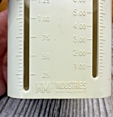 MMF™ Industries Coin Tender Sorter Counter Beige USA Made 4 Tubes No 224-0006-14