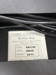 Lot of 3 Logic Controls Bematech KB1700 Kitchen Display Bump Bar POS Keypad