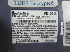 Verifone Tranz 380 Printer 900 PinPad 1000SE Credit Card Terminals Cords
