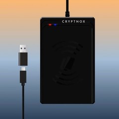 Contactless NFC Smart Card Reader – USB Type-C & Type-A, Secure E-Payments, Acce