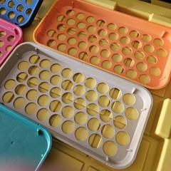 VTG Kwik-Sort Jr MMF Industries Set Of 5 Coin Money Change Sorting Trays W/ Case