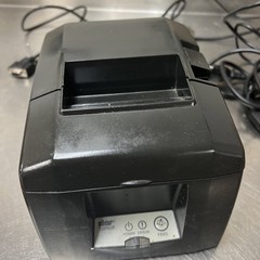 Star Micronics TSP650 Thermal Receipt Printer w/Power Adapter And USB Cable