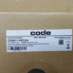 Code Reader CR2611-PKCXA BT USB Scanner With Modem Cradle Kit Gray